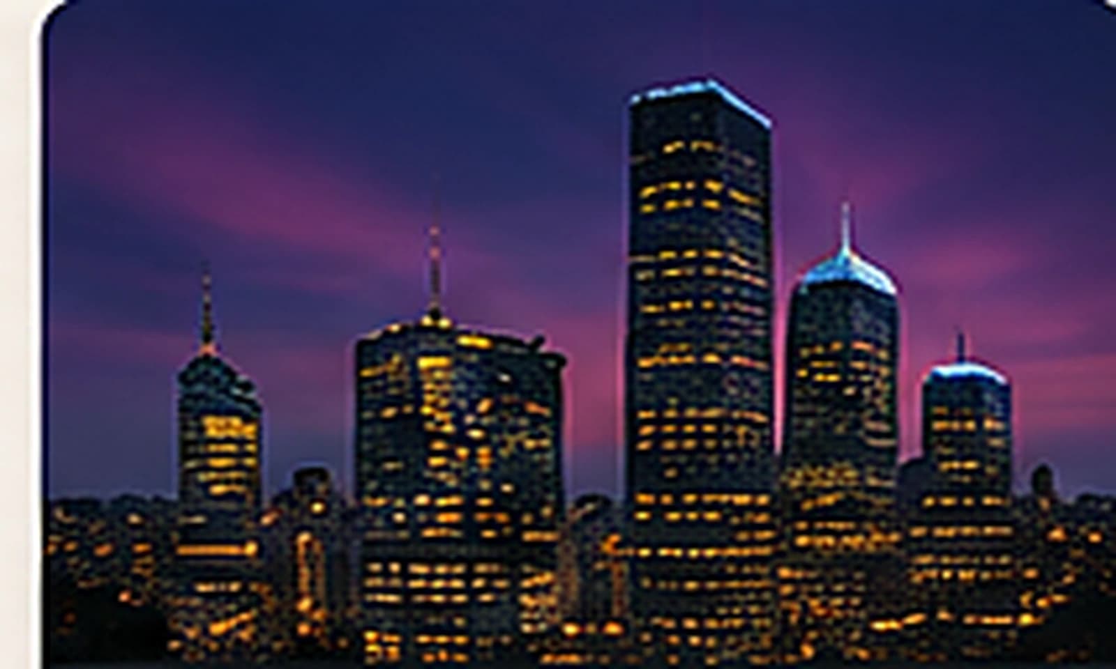 Modern Polish skyline and Polish heritage visual